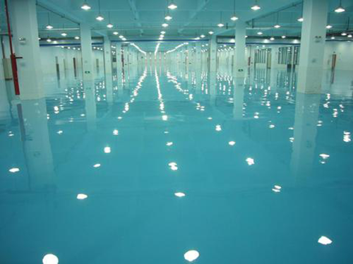 Electronic industrial floor