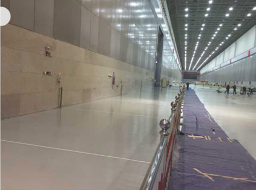 Power plant and cold storage floor
